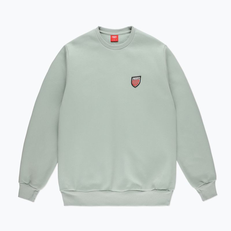 Férfi melegítőfelső PROSTO Crewneck Bazy green 4