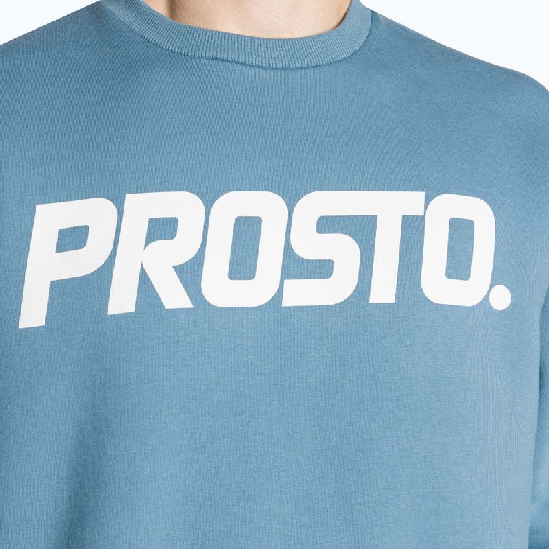 Férfi melegítőfelső PROSTO Crewneck Toras blue 3