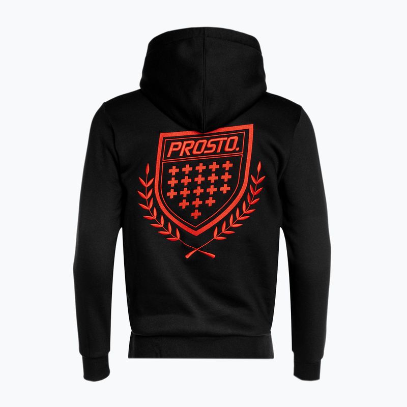 Férfi melegítőfelső PROSTO Hoodie Pomet black 6