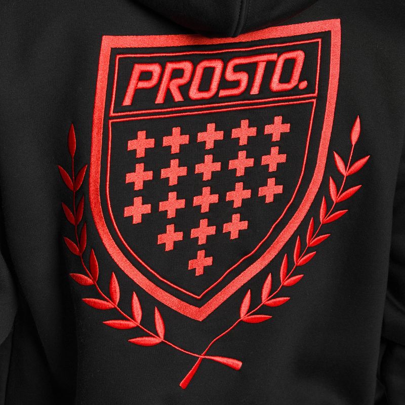 Férfi melegítőfelső PROSTO Hoodie Pomet black 4