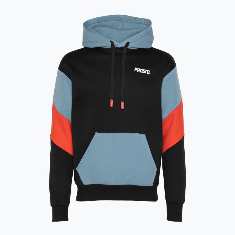 Férfi melegítőfelső PROSTO Hoodie Haxle black 5