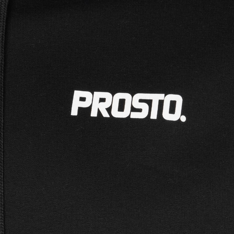 Férfi melegítőfelső PROSTO Hoodie Haxle black 7