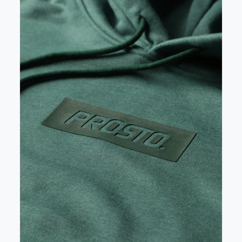 Férfi melegítőfelső PROSTO Hoodie Abox green 9