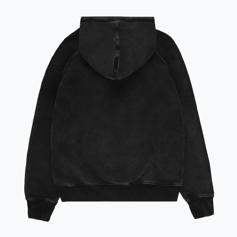 Férfi pulóver PROSTO Hoodie Skizzle black 2