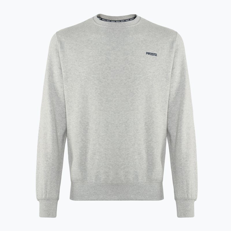 Férfi PROSTO Crewneck Base melegítőfelső szürke