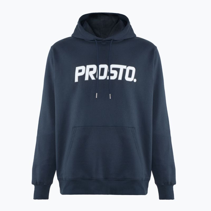 Férfi pulóver PROSTO Hoodie Sweer navy