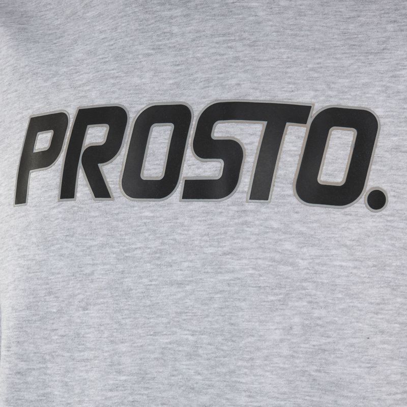 Férfi pulóver PROSTO Hoodie Sweer gray 3