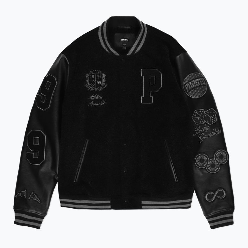Férfi dzseki PROSTO Varsity Bomber black