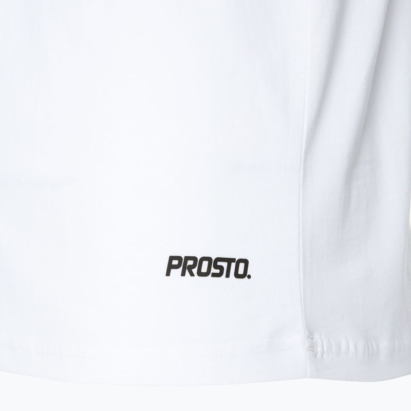 Férfi PROSTO Basic 3Pack fehér póló 4