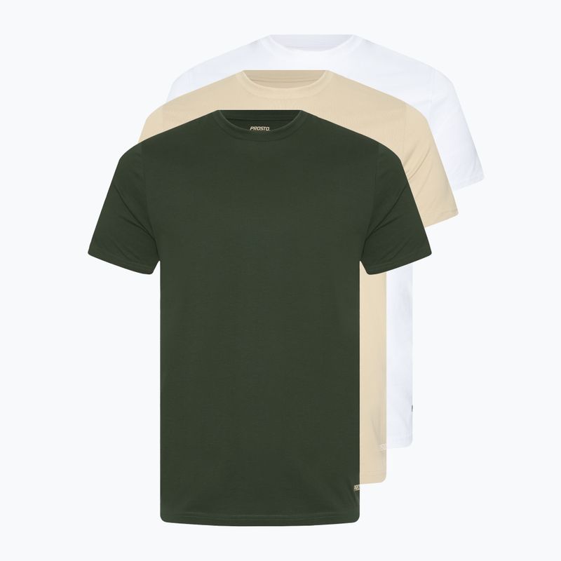Férfi PROSTO Basic 3Pack multicolor póló