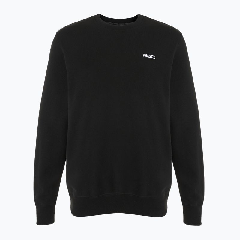 Férfi PROSTO Crewneck Basic fekete
