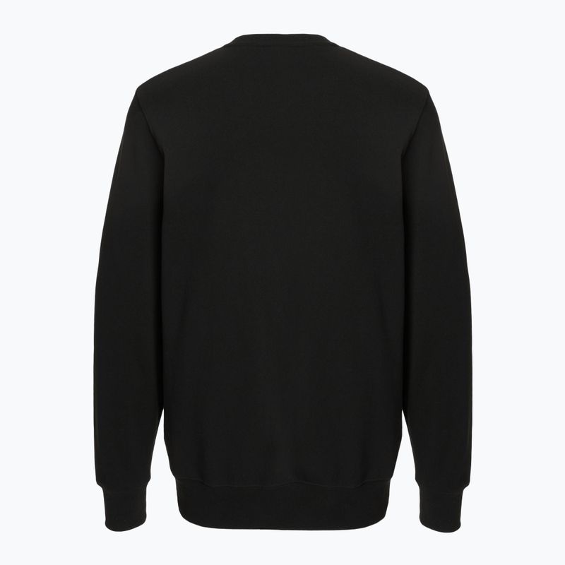 Férfi PROSTO Crewneck Basic fekete 2
