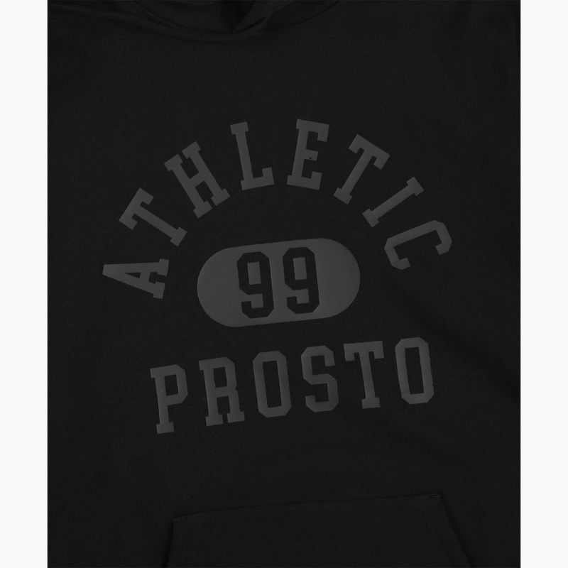 Férfi PROSTO Athletic99 kapucnis pulóver fekete 3