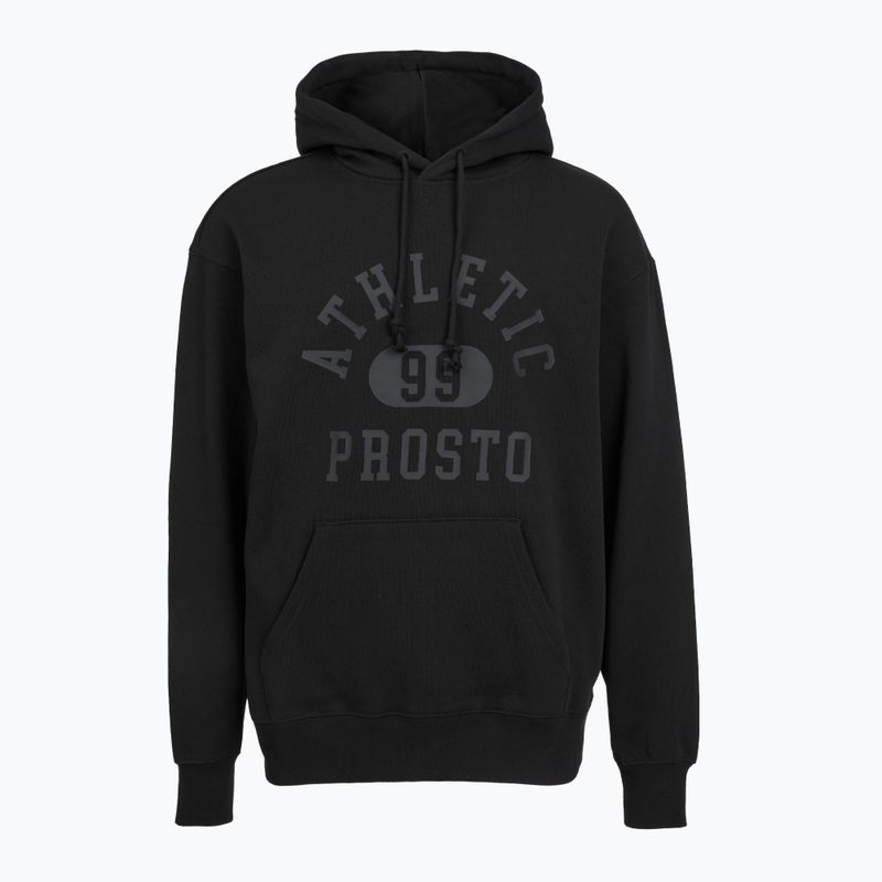 Férfi PROSTO Athletic99 kapucnis pulóver fekete
