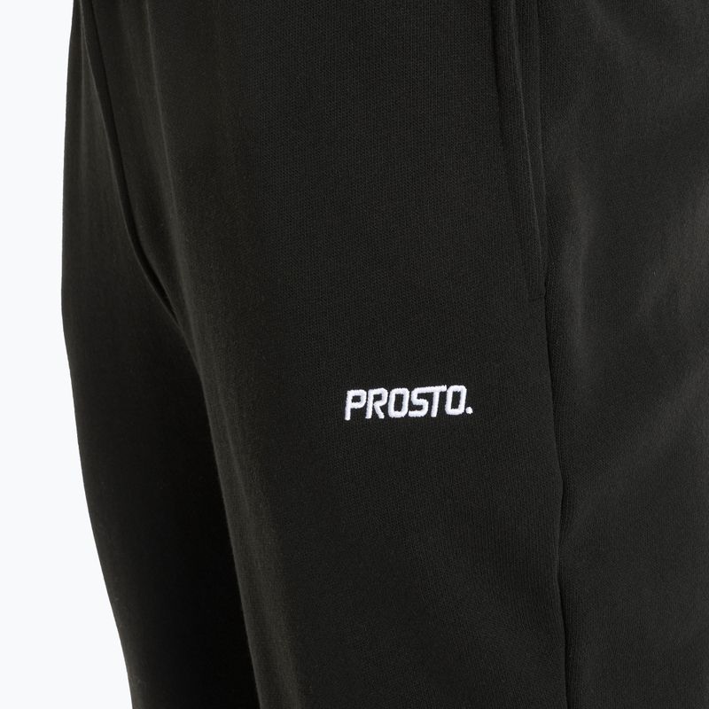 Férfi nadrág PROSTO Basic fekete 3