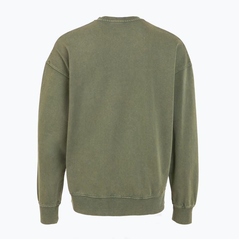 Férfi PROSTO Crewneck Sweatshirt Sheriff zöld 2