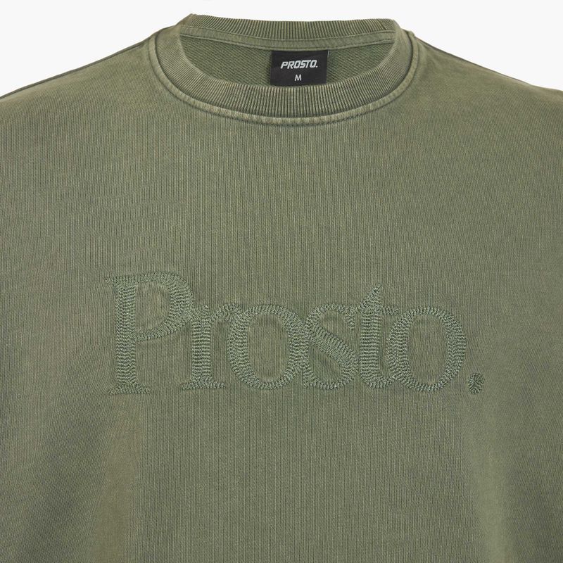 Férfi PROSTO Crewneck Sweatshirt Sheriff zöld 3