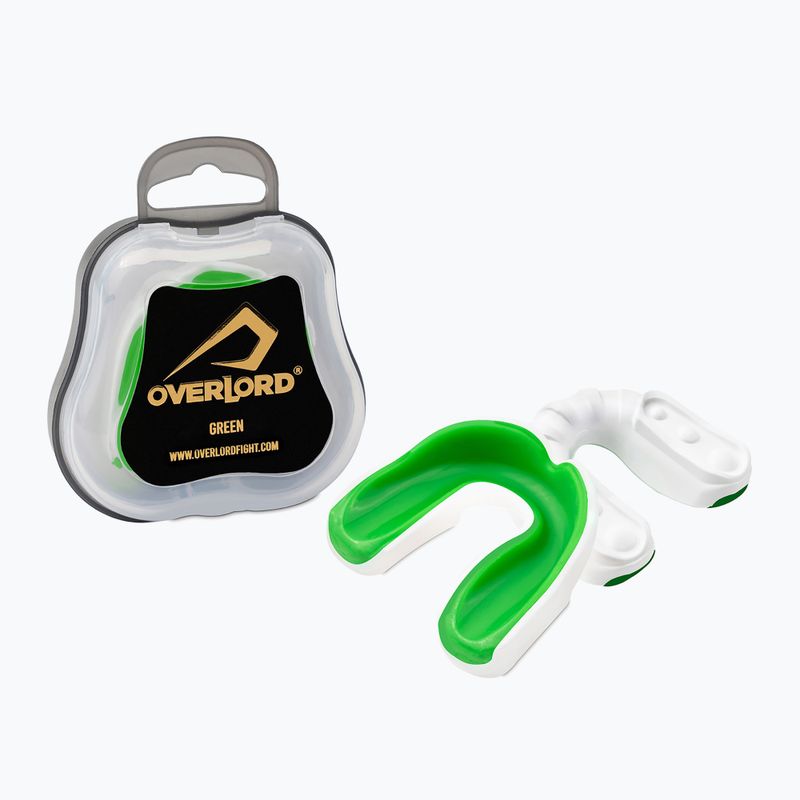 Állkapocsvédő + doboz Overlord Gel zöld
