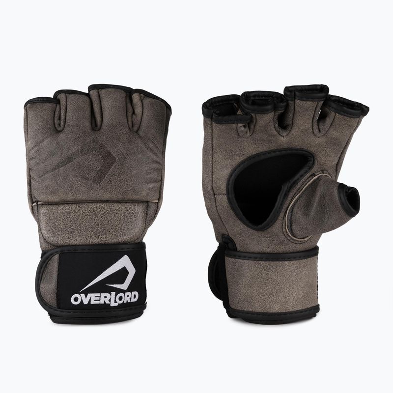 Overlord Old School MMA grappling kesztyű barna 101002-BR/S