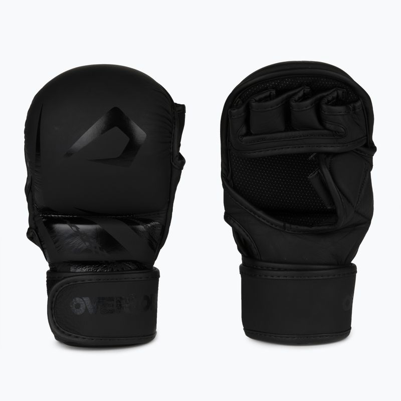 Overlord Sparring MMA grappling kesztyű fekete 101003-BK/S