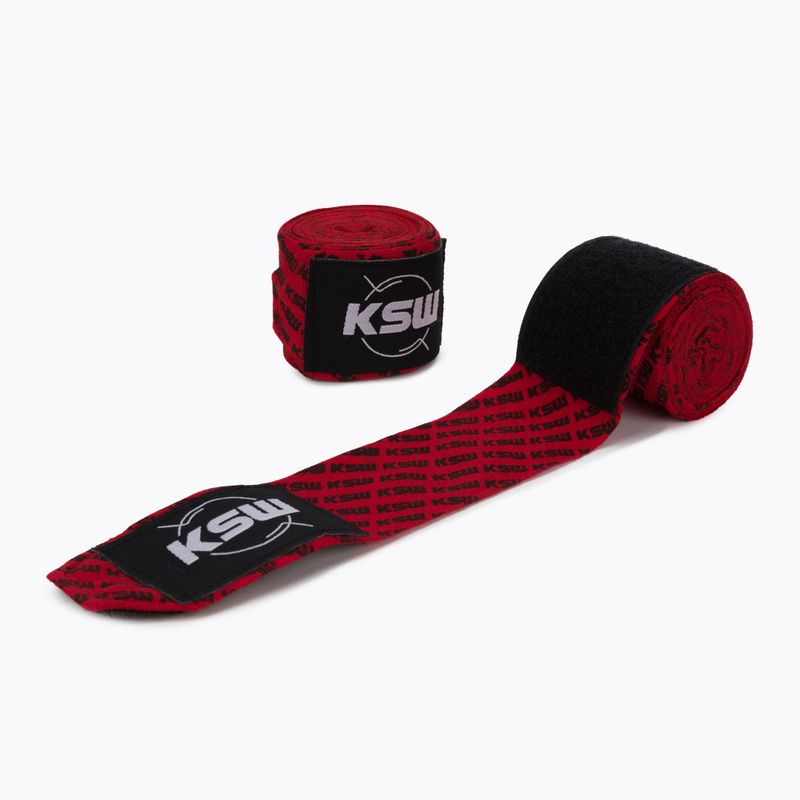 Bokszkötszerek KSW piros