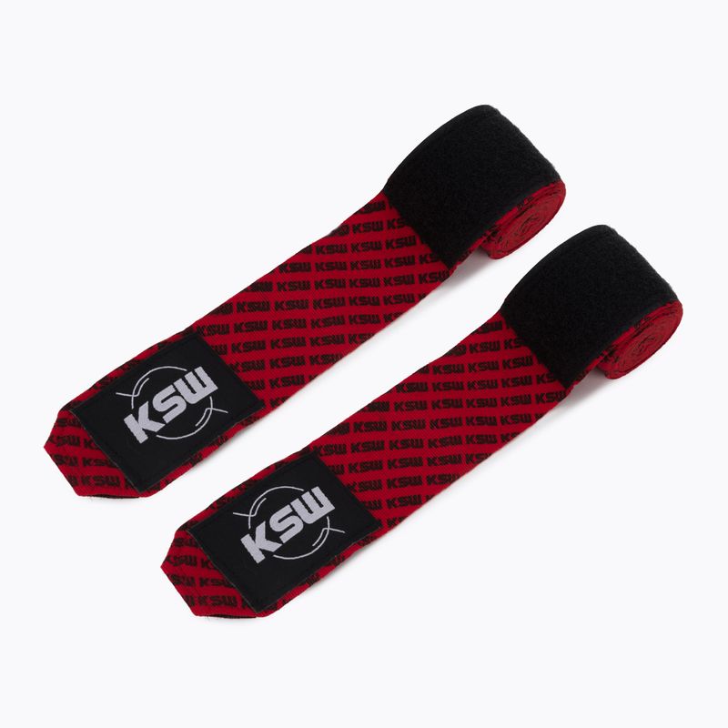Bokszkötszerek KSW piros 2
