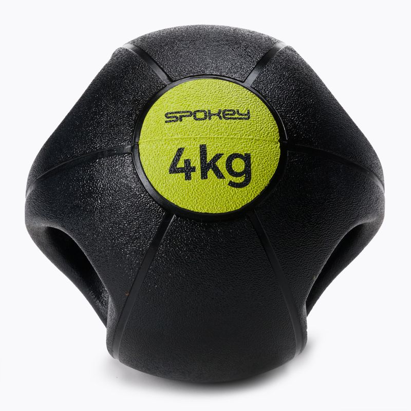 Spokey Gripi medicinlabda fekete és sárga 929864 2
