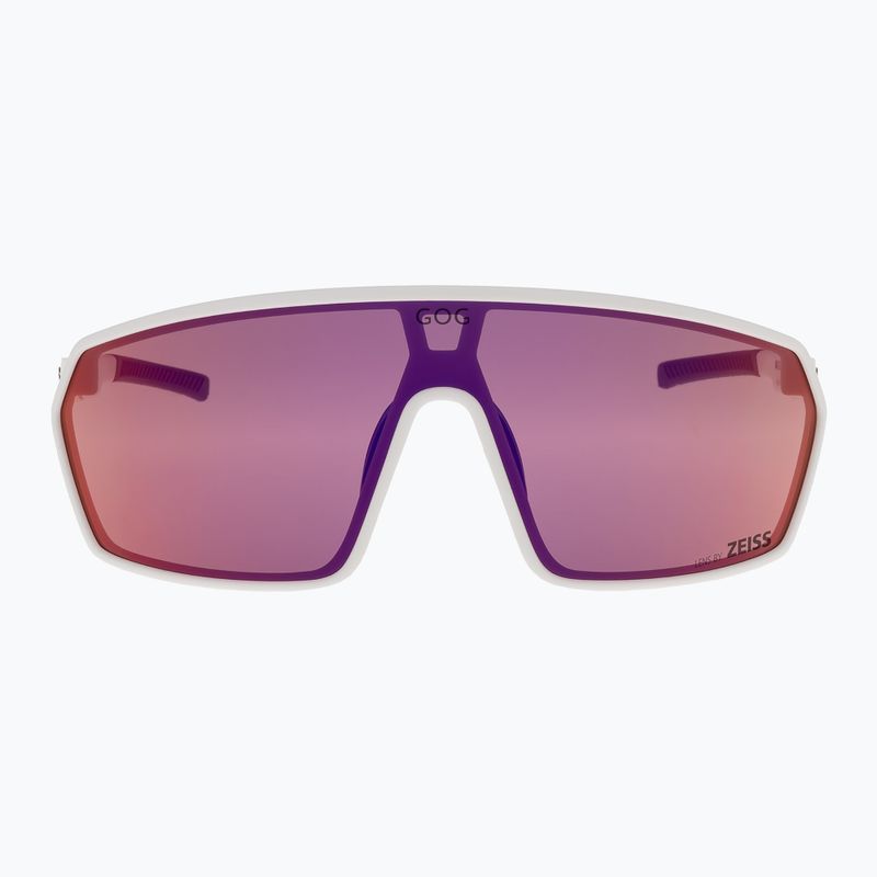 GOG Freya matt fehér/fekete/reflex infravörös napszemüveg 2