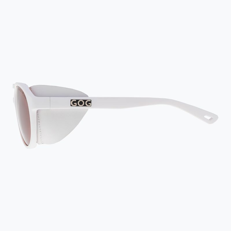 Napszemüveg GOG Nanga matt white/reflex silver 4