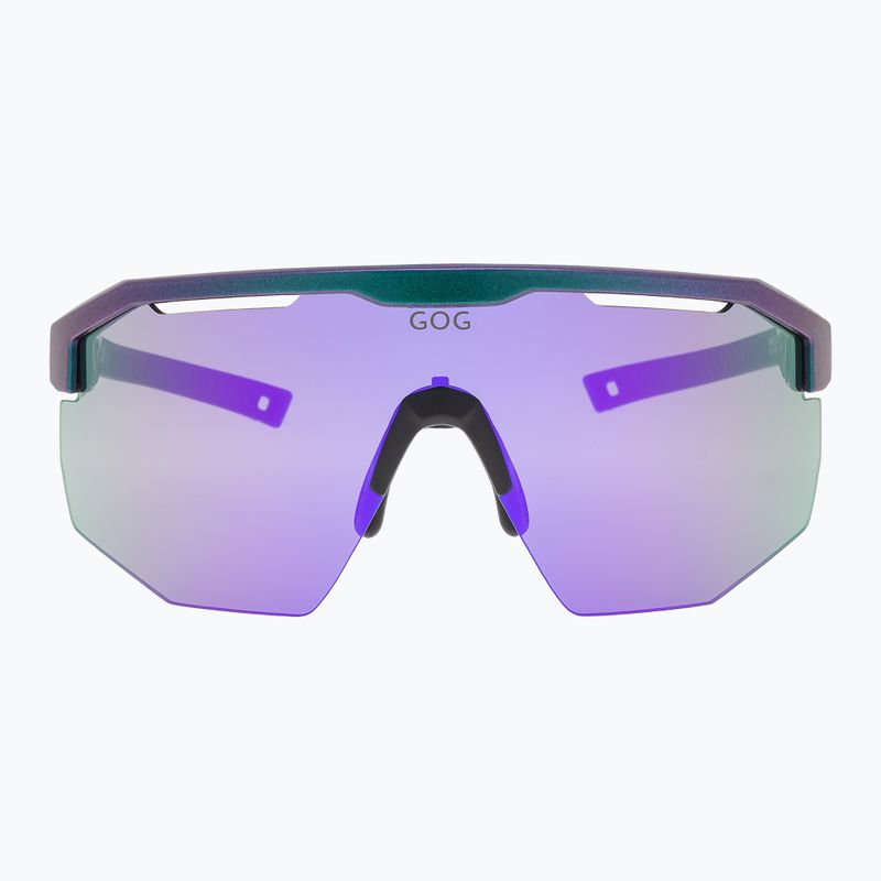 Napszemüveg GOG Argo metallic purple/green reflex purple 2