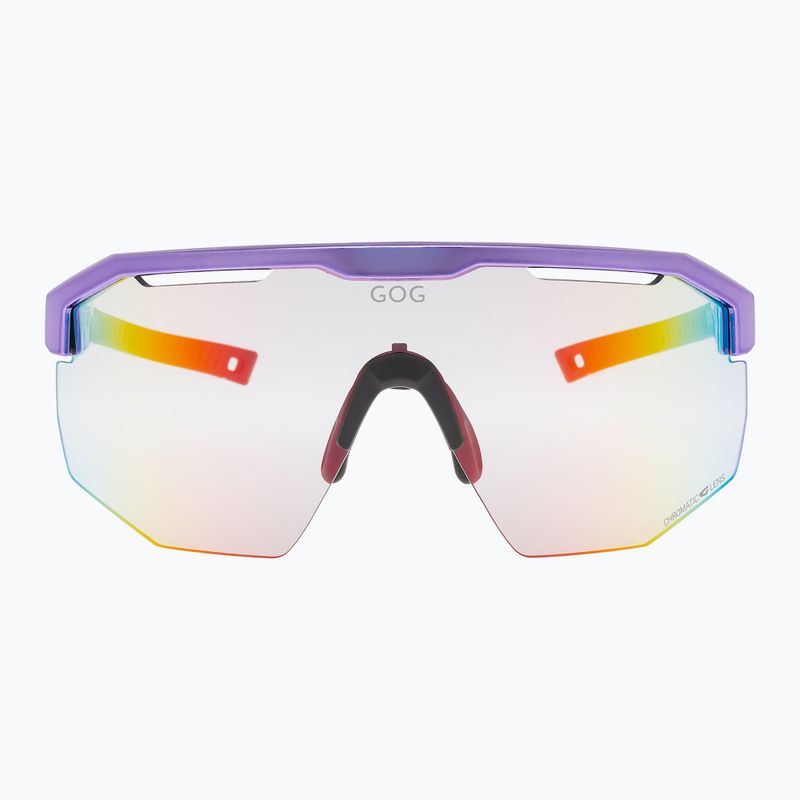 Napszemüveg GOG Argo C metallic purple/black reflex red 2