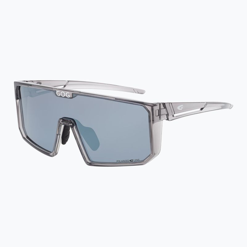 Napszemüveg GOG Maat crystal grey/reflex silver