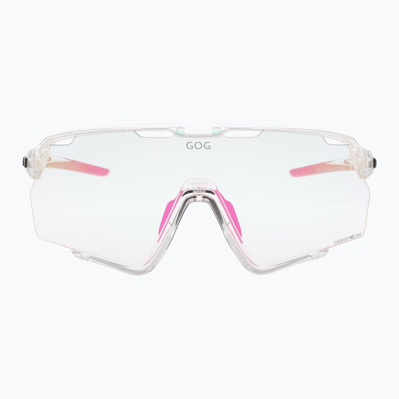Napszemüveg GOG Prometheus photochromic pink/black reflex pink 3