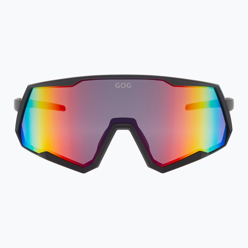 Napszemüveg GOG Tove matt black/reflex black/red 2