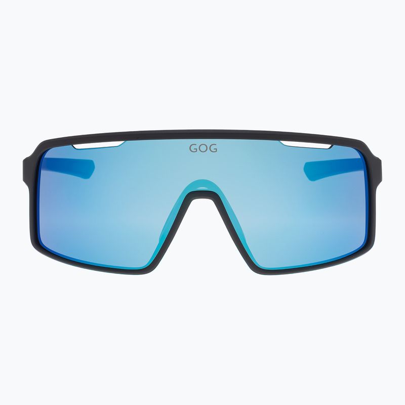 Napszemüveg GOG Enki matt black/reflex white/blue 2