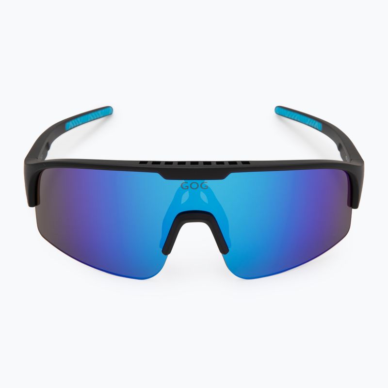 Gyerek napszemüveg GOG Petra matt black/blue reflex blue 3