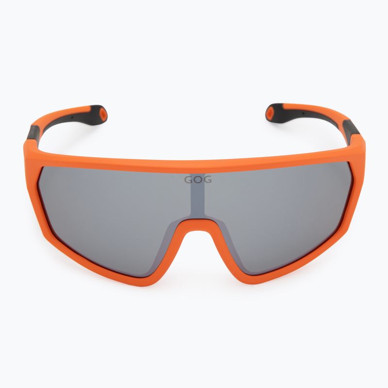 Gyerek napszemüveg GOG Flint matt neon orange/black reflex silver 3