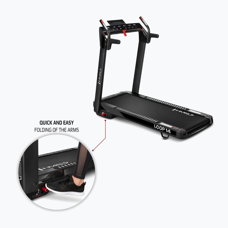 Elektromos futópad HMS LOOP14 black 11