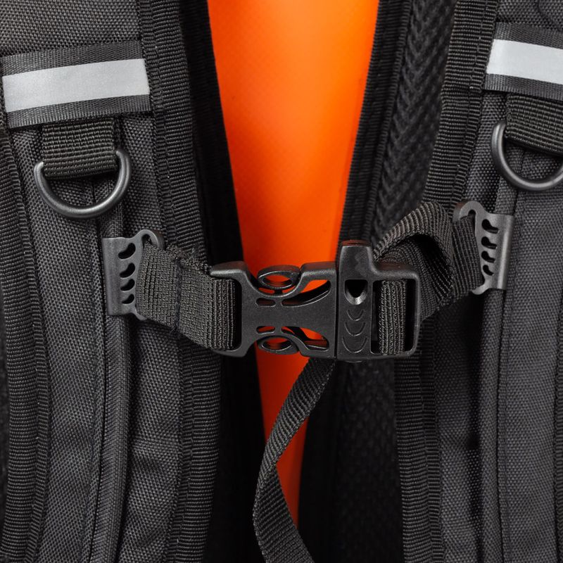 Túrahátizsák BERGSON Aqua Bag 30 l orange 11