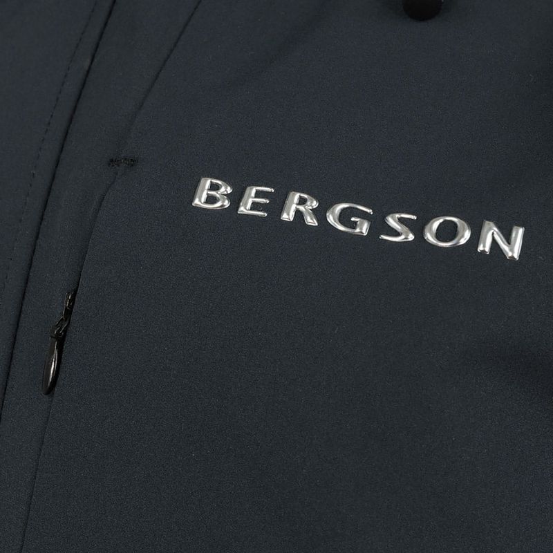 Férfi síkabát BERGSON Object Stx jet black 7