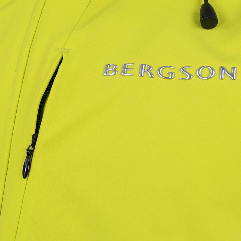 Férfi síkabát BERGSON Object Stx lemon 8