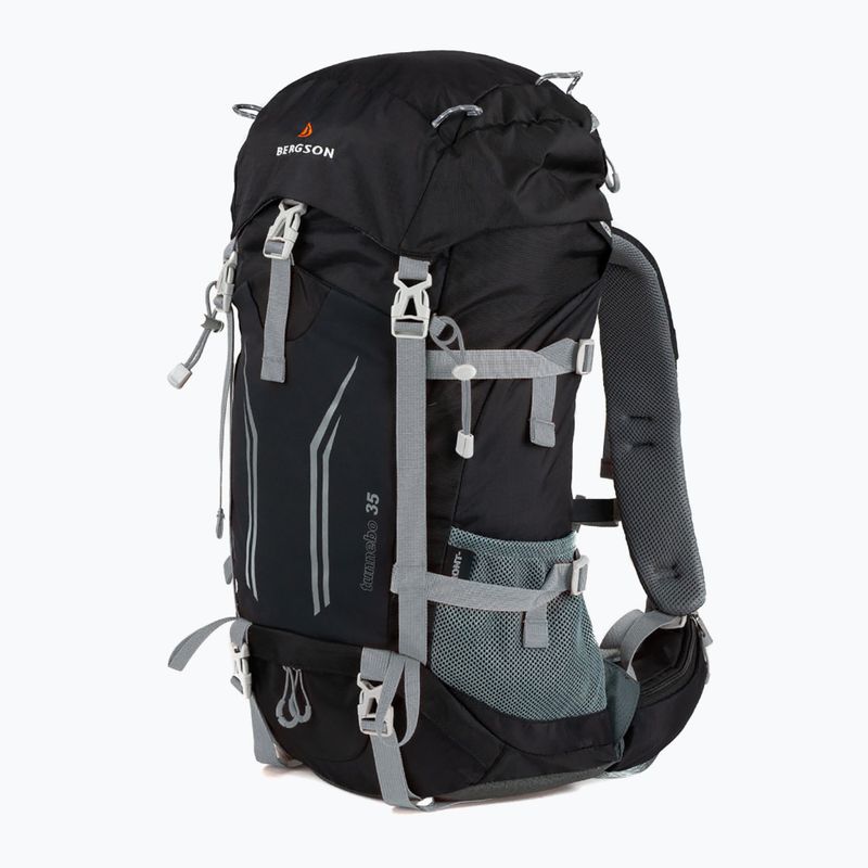 Túra hátizsák BERGSON Tunnebo 35 l black 2