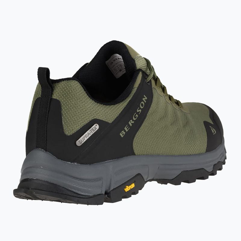 Férfi trekking cipő BERGSON Hadjer Low STX olive 10