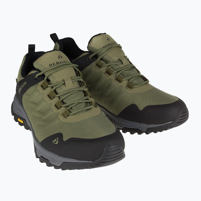 Férfi trekking cipő BERGSON Hadjer Low STX olive 19