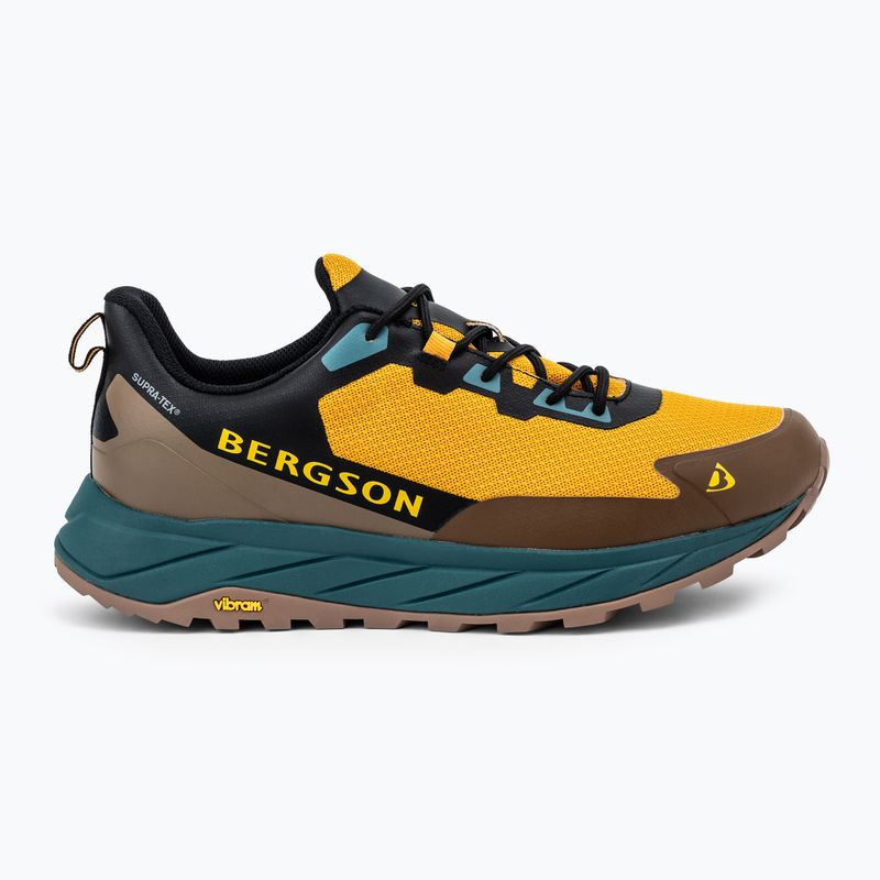 Férfi trekking cipő BERGSON Jabal Low STX yellow / brown 2