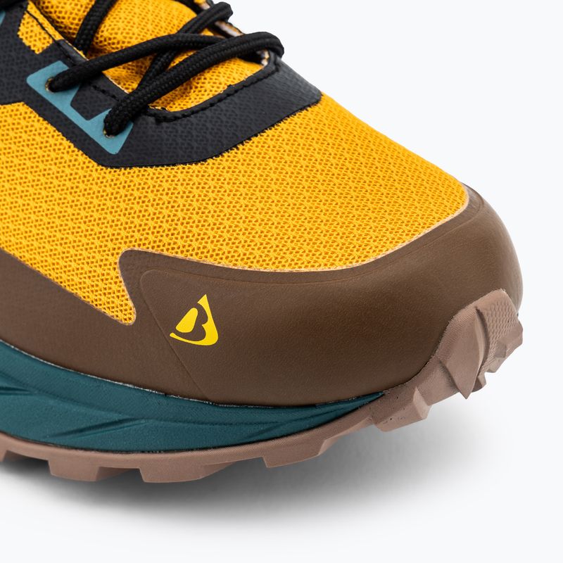 Férfi trekking cipő BERGSON Jabal Low STX yellow / brown 7