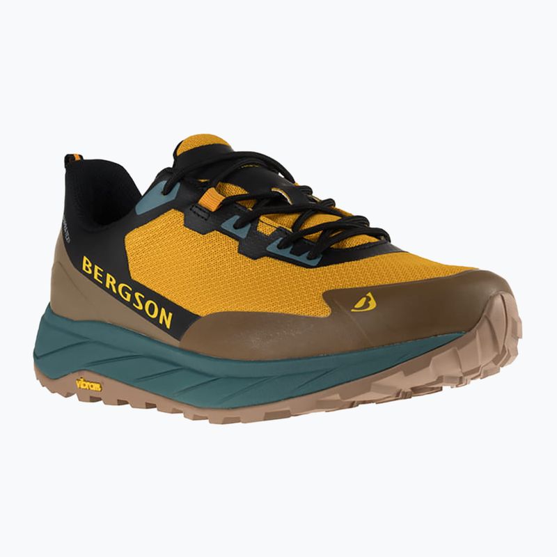 Férfi trekking cipő BERGSON Jabal Low STX yellow / brown 8