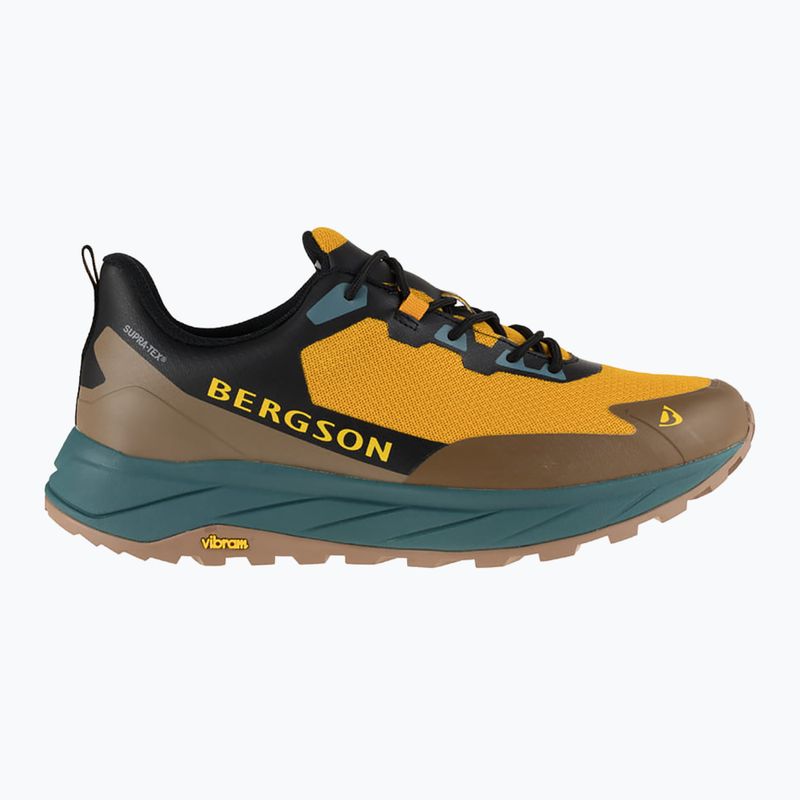 Férfi trekking cipő BERGSON Jabal Low STX yellow / brown 9