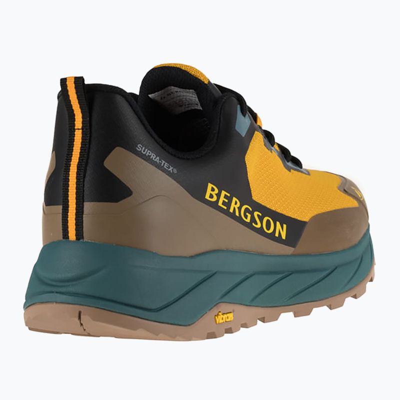 Férfi trekking cipő BERGSON Jabal Low STX yellow / brown 12