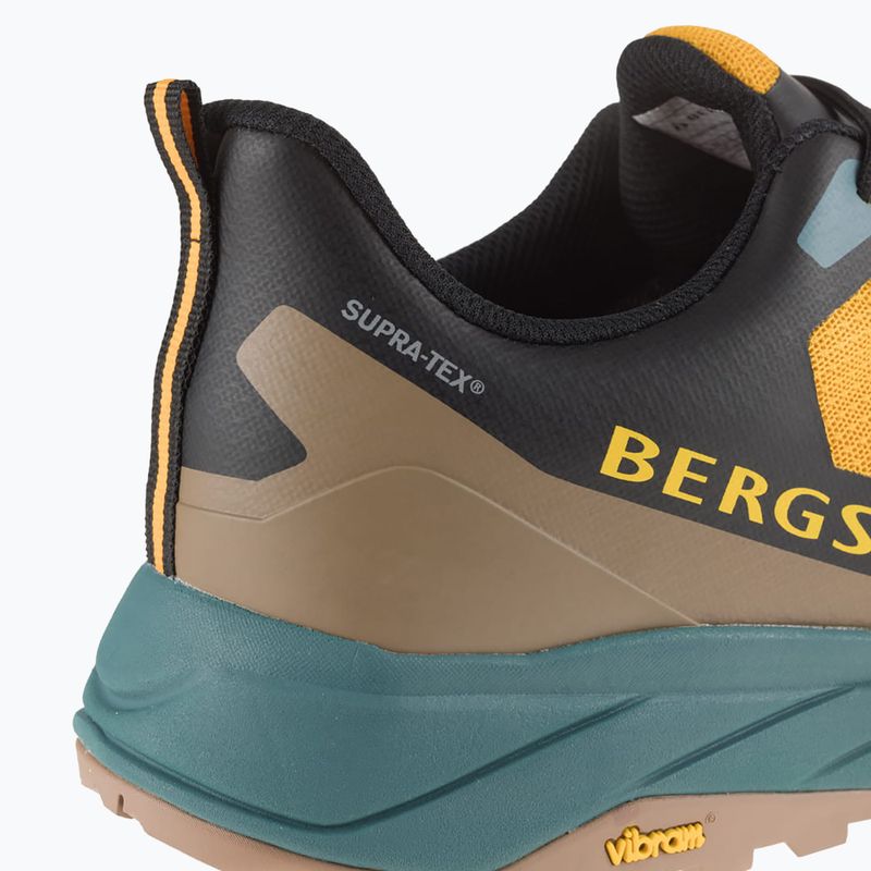 Férfi trekking cipő BERGSON Jabal Low STX yellow / brown 17